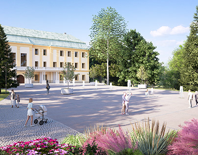 Revitalization of Liberty Park in Zlín