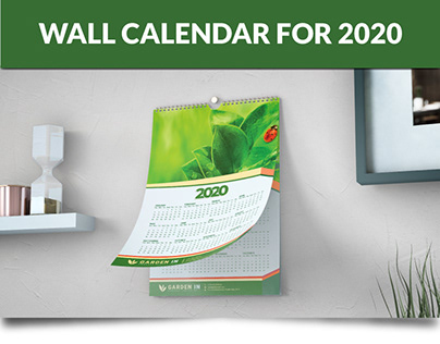 Wall Calendar For 2020