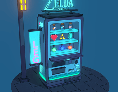 Projektminiaturansicht – Zelda Vending Machine