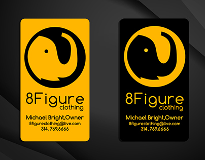 8Figure Clothing Business Card