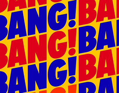 Bang! Bang! Typeface