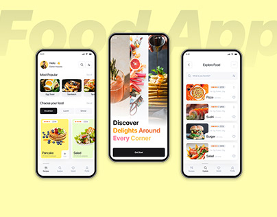 Food App - Ordering and Delivery UI UX App