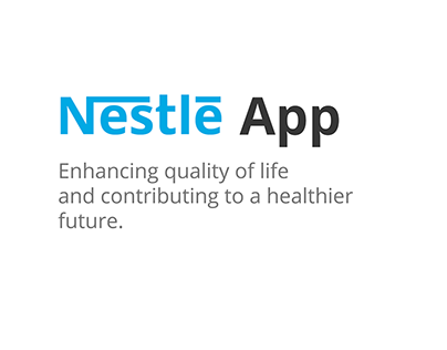 Nestle App Concept