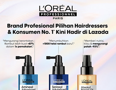 [Lazada] L'Oréal Professionnel Indonesia