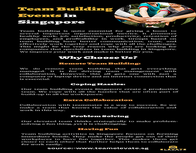 Team Building in Singapore