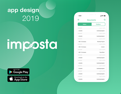 App Design for Imposta (iOS and Android)