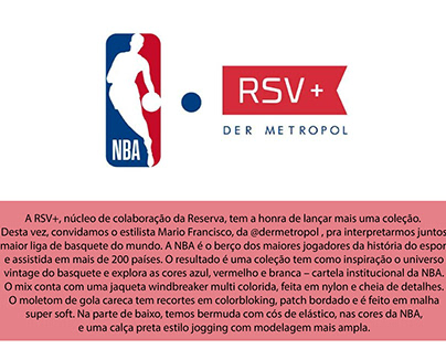Colaboração - Reserva + NBA