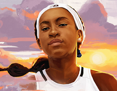 Project thumbnail - Coco Gauff for Wimbeldon