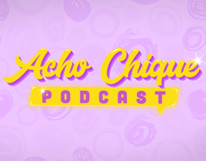 Identidade Visual - Acho Chique Podcast