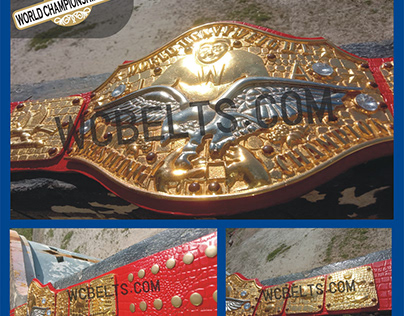 IWA World Heavyweight Wrestling Champion belt