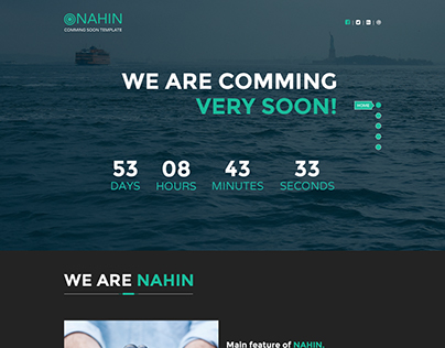 NAHIN- PSD comming soon page