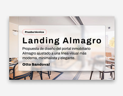 Project thumbnail - Propuesta UI Minimalista Landing Inmobiliaria