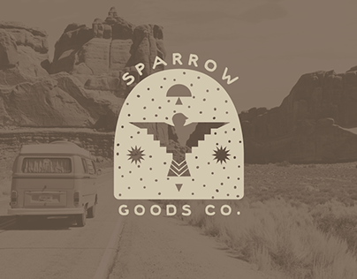 Sparrow Logo for Adventure Apparel Company