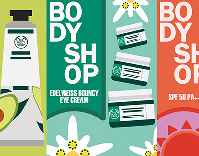 D&AD Body Shop Posters