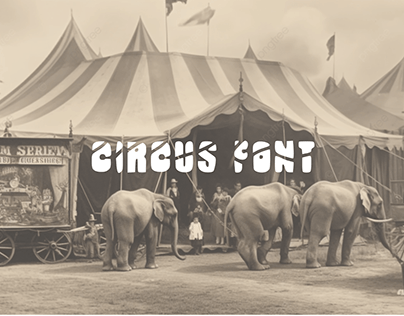 Circus Font | Tipografía