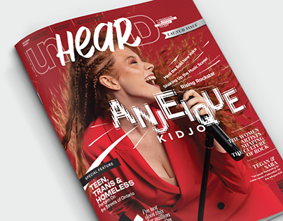 UNHEARD - Magazine Design