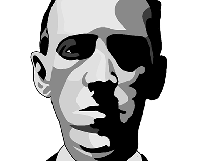 Retrato de HP Lovecraft