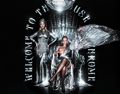 Beyonce - House of Chrome Renaissance Poster
