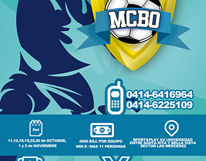 Afiche Torneo Futsal MCBO