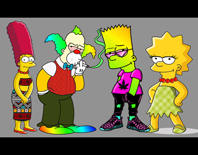 Project thumbnail - Simpsons Art