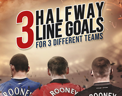 Wayne Rooney | 3 Halfway Line Goals