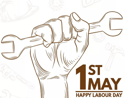 Free: Hand-drawn labour day concept Free Vector - nohat.cc-saigonsouth.com.vn