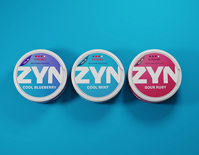 ZYN Nicotine Pouch 3D Product Animation