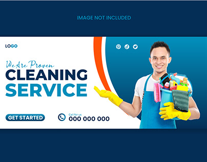 Cleaning Service Web Banner
