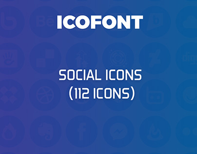 IcoFont Social Icons (FREE)