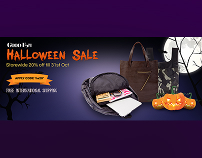 GoodFeel Halloween Web Banner
