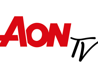 Creazione grafica palinsesto e logo "Aon TV"