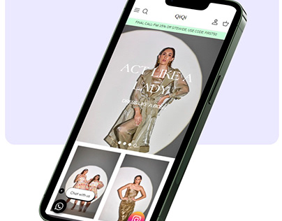 Ecommerce Website for Women's Plus-Size Fashion Brand