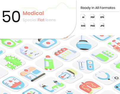 Medical Flat Icons