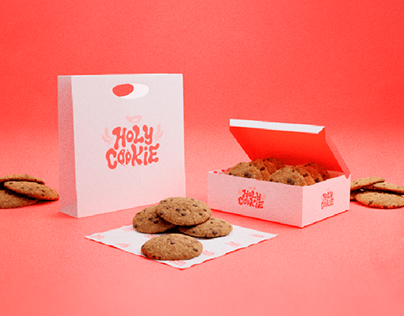 Holy Cookie Logo and Brand Identity