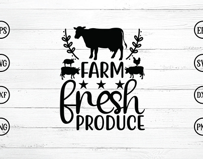 farm fresh produce svg