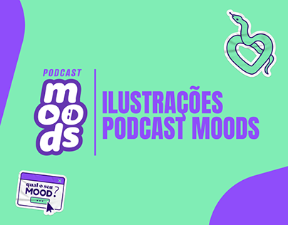 Podcast Moods: Ilustrações