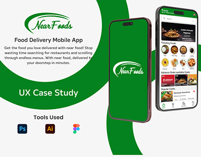 Food Delivery app (UX Case Study)