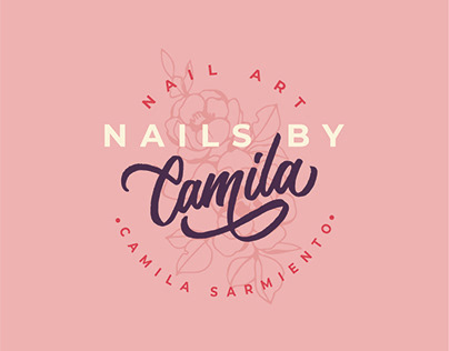 Nails by Camila - Logo Design
