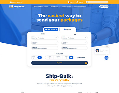 Ship-Quik | website redesign