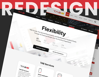TAB | Website Redesign