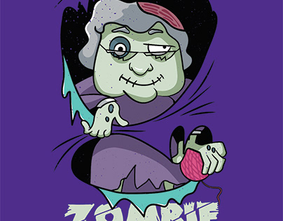 Zombie Family T-shirt Designs