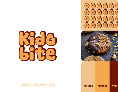 Kidobite Logo Design, Food, Bite Logo
