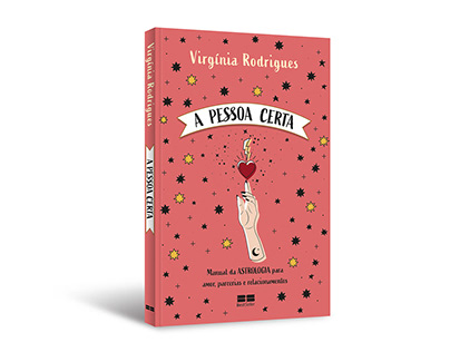 Book cover design of "A pessoa certa"