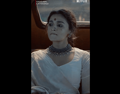 Gangubai Kathiawadi On Netflix - Digital Promotions