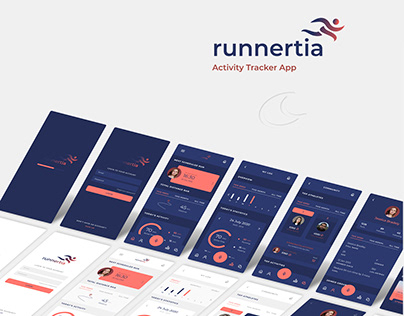 Runnertia | Activity Tracker | App Design