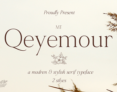 Project thumbnail - MT Qeyemour | Serif Typeface