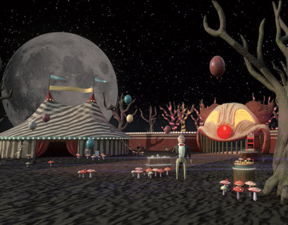 "The Midnight Carnival" 3d concept