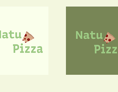 Natu Pizza - Projeto de Idenetidade Visual (estudo)