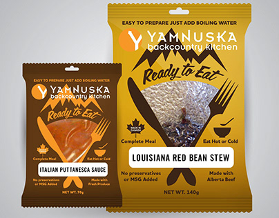 Yamnuska Backcountry Kitchen Package Design