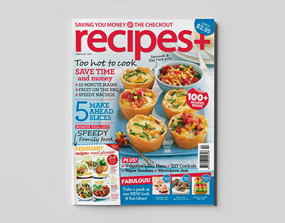 Recipes+ Magazine - Redesign